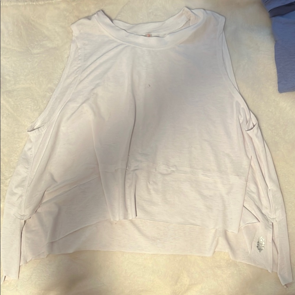 Women's Sleeveless White Top